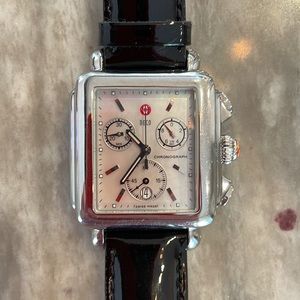 Michele Deco MW06A00 Stainless Steel and Mother Of Pearl.